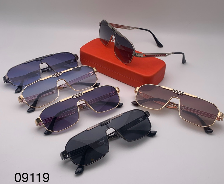 عینک افتابی فلزی مردانه PRADA