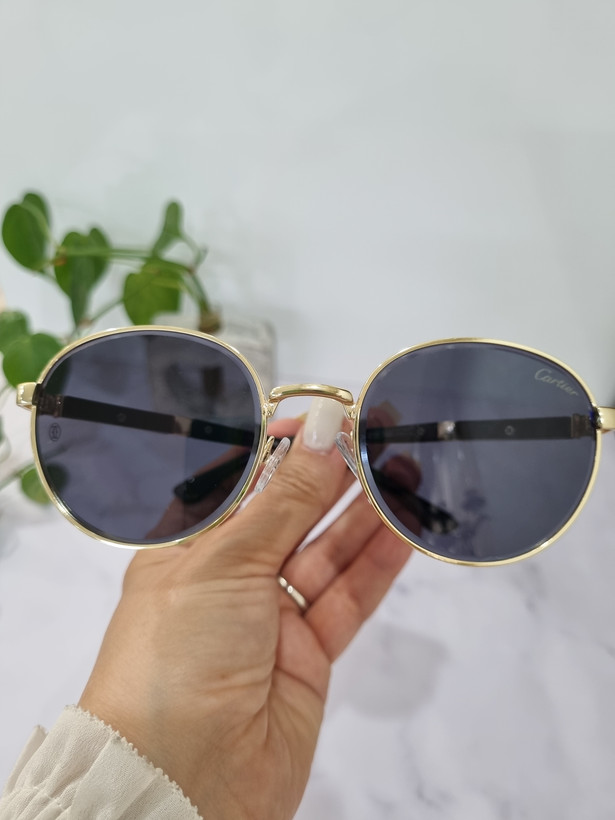 عینک افتابی فلزی زنانه Cartier