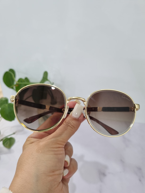 عینک افتابی فلزی زنانه Cartier