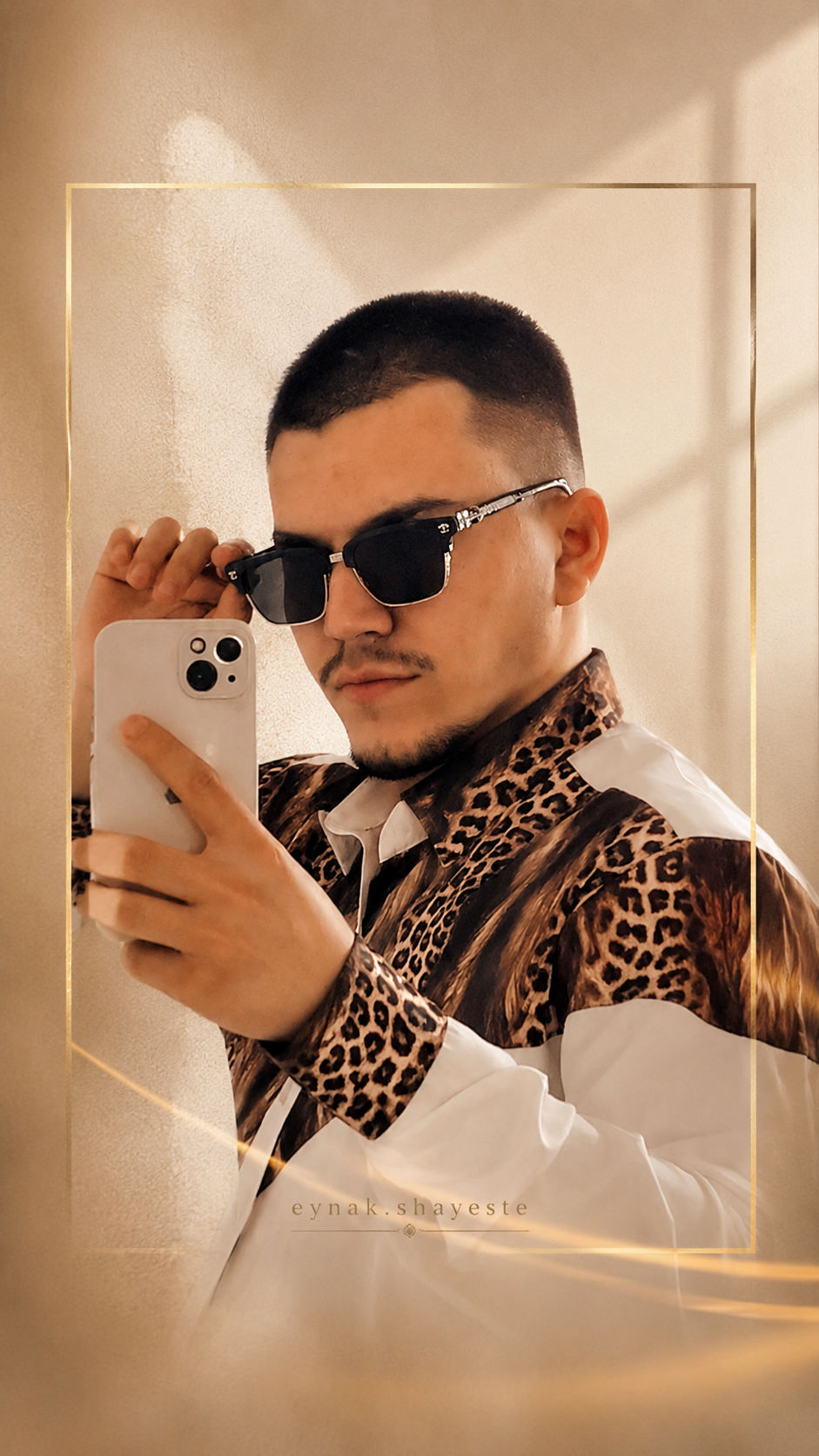 عینک طبی بلوکات ChromeHearts