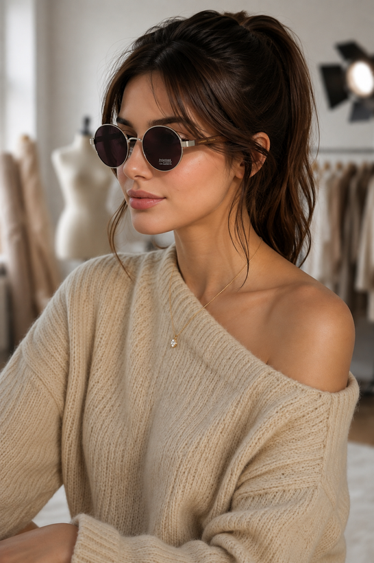 عینک افتابی فلزی mont blonc